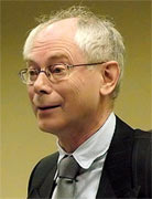 Belgian prime minister Herman Van Rompuy 